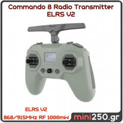 Commando 8 Radio Transmitter ELRS V2 868/915MHz RF 1000mW RC-004