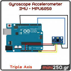 Gyroscope Accelerometer Sensor IMU - MPU6050 MPN: EL-0085