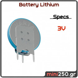 Battery Lithium 3V EL-0136
