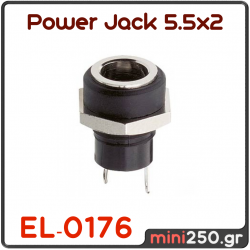 Power Jack Plug 5.5x2mm Socket DC Connector EL-0176