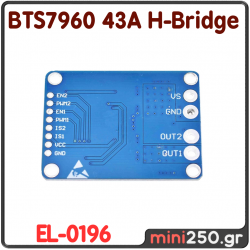 BTS7960 43A H-Bridge - EL-0196