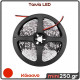 Ταινία LED SMD 5050 5m 14.4W/m 60LED/m 1454lm/m 120° DC 12V IP20 Κόκκινο 70024