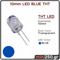 10mm LED BLUE THT