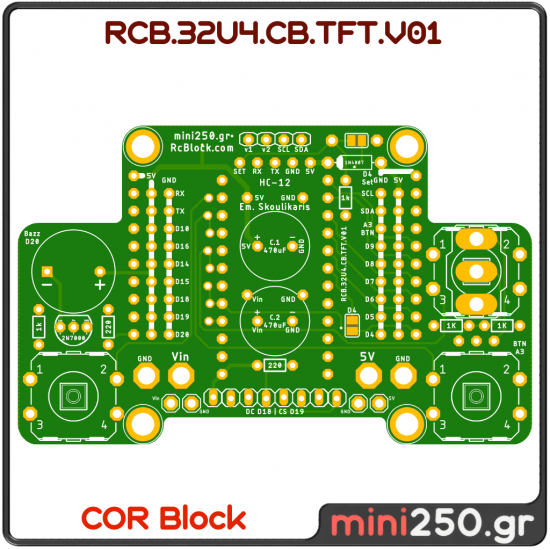 RCB.32U4.CB.TFT.V01 PCB-0038