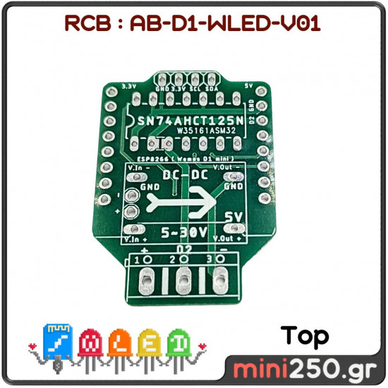 RCB : AB.D1.WLED.V01 PCB.0001