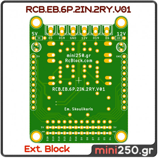 RCB.EB.6P.2IN.2RY.V01 PCB-0045