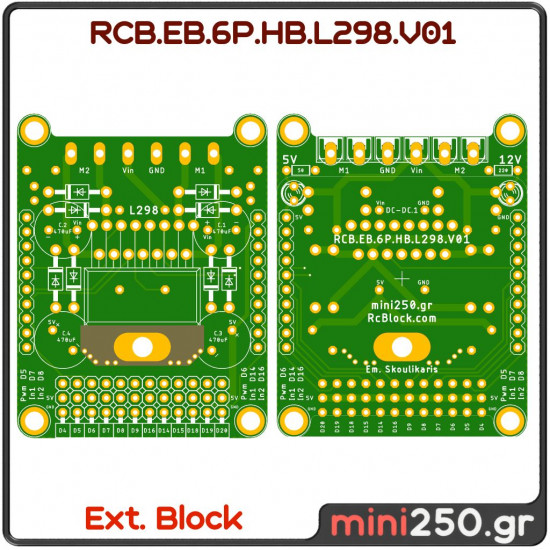 RCB.EB.6P.HB.L298.V01 PCB-0050