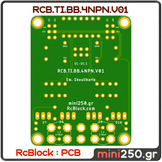 RCB.TI.BB.4NPN.V01 PCB-0061
