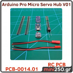 Arduino Pro Micro Servo Hub V01 PCB-0014.01