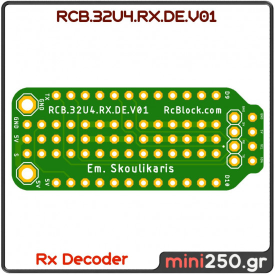 RCB.32U4.RX.DE.V01 PCB-0014