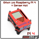 Θήκη για το Raspberry Pi 4 με Sense Hat και Ανεμιστήρα 3DS-088