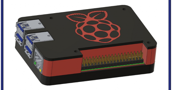Project On Raspberry Pi Imni mini Pins Case for Raspberry Pi 4 3DS-091-D ( STL Files )