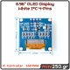 0.96" OLED Display  White I²C 4 Pins MPN: EL-0082