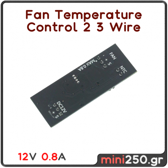 Fan Temperature Control 2 3 Wire EL-0021