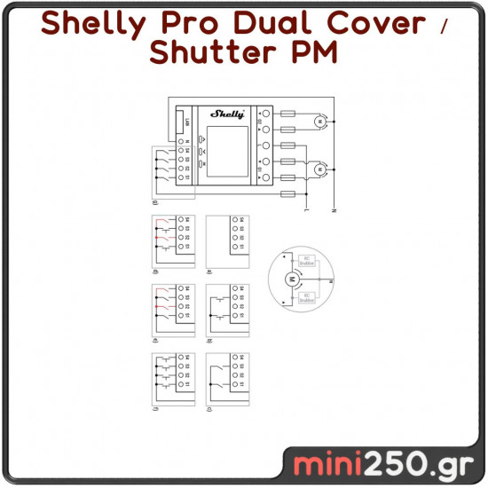 Shelly PRO Dual Cover  Shelly-PRO Dual Cover PM