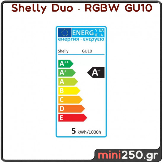 Shelly Duo - RGBW GU10