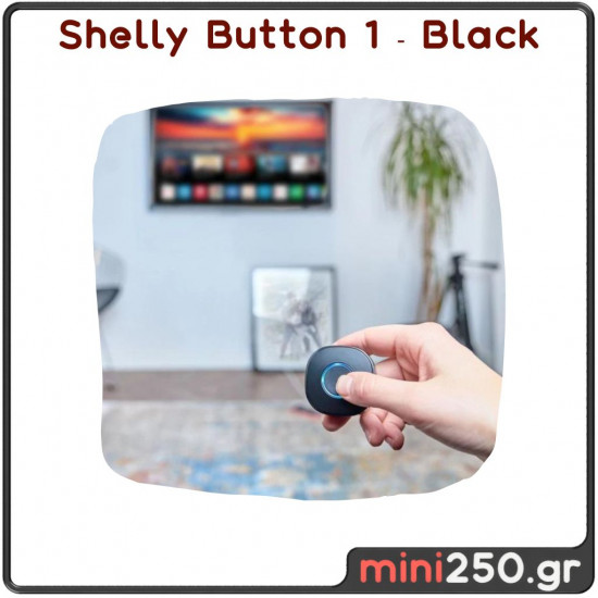 Shelly Button 1 ( Black )