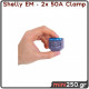 Shelly EM + 2x 50A Clamp