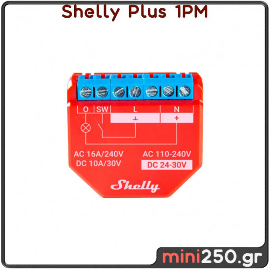 Shelly Plus 1PM
