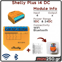 Shelly Plus i4 DC