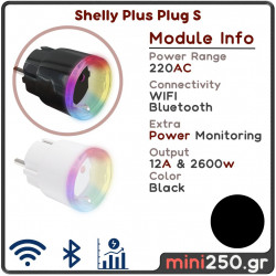 Shelly Plus Plug S ( Black )